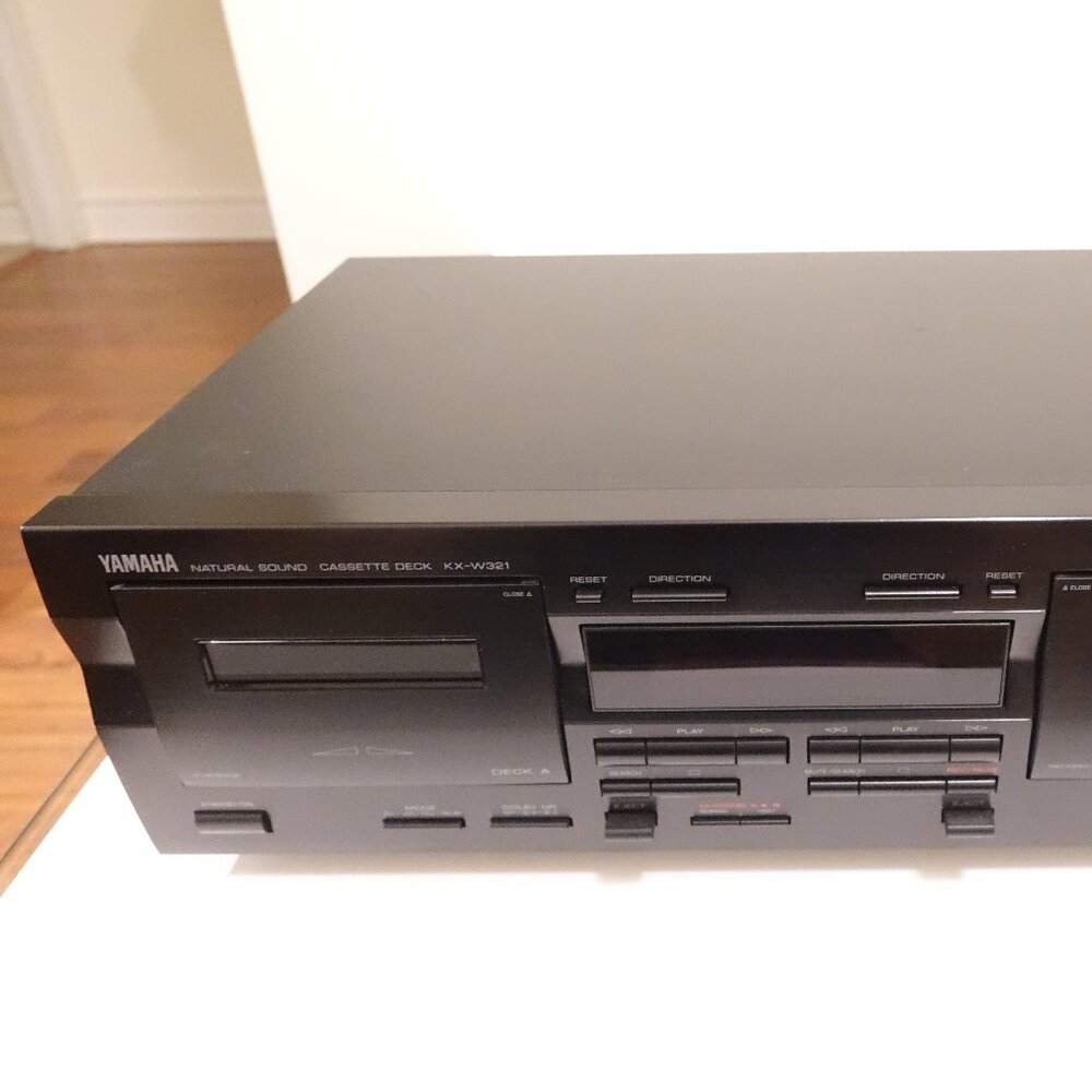 Yamaha KX-W321 Natural Sound Dual Cassette Tape Deck